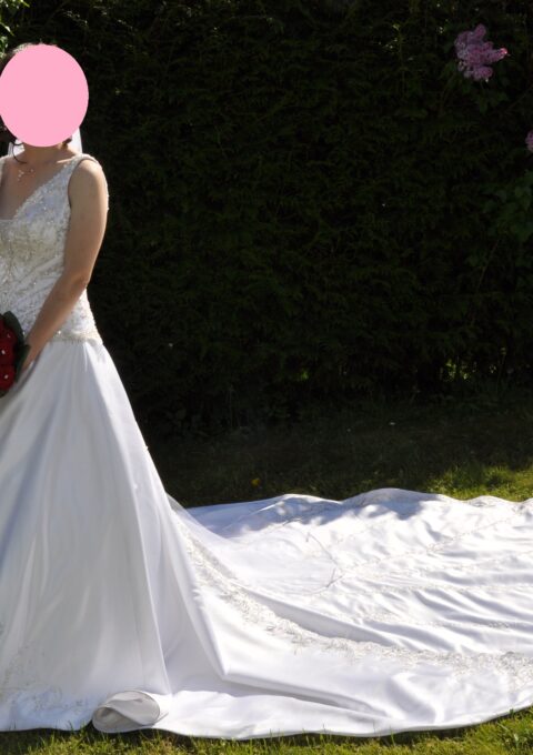 Second Hand Brautkleid Prinzessin Gr. 38 Foto 1