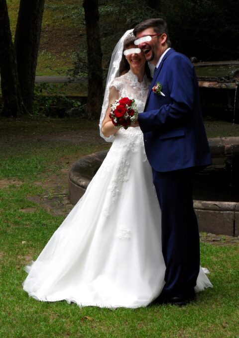 Second Hand Brautkleid White One St. Patrick Pronovias A-Linie Gr. 34 Mageschneidert Foto 1