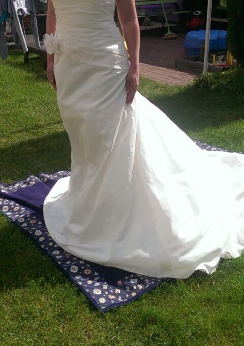 Second Hand Brautkleid Amlie 5115U A-Linie Gr. 38 Neu &amp ungetragen Foto 1