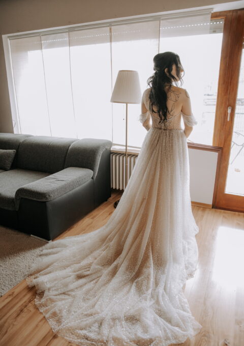 Second Hand Brautkleid St. Patrick Pronovias Luxury A-Linie Gr. 34 Foto 1