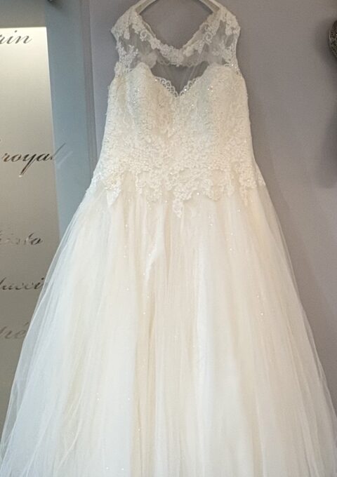 Second Hand Brautkleid Castilla A-Linie Gr. 56 Neu &amp ungetragen Foto 1