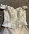 Second Hand Brautkleid Lohrengel Zweiteiler Gr. 42 Foto 3