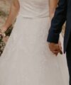 Second Hand Brautkleid Frida Claire A-Linie Gr. 40 Foto 4