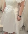 Second Hand Brautkleid Einzelstück/Maßanfertigung A-Linie Gr. 50 Maßgeschneidert Neu & ungetragen Foto 3