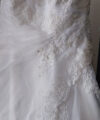 Second Hand Brautkleid Nicht bekannt A-Linie Gr. 44 Maßgeschneidert Foto 4