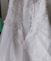 Second Hand Brautkleid Nicht bekannt A-Linie Gr. 44 Maßgeschneidert Foto 7