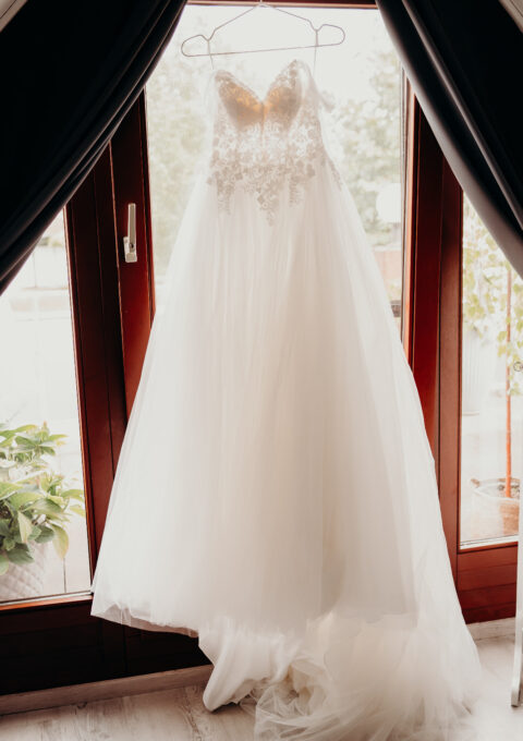 Second Hand Brautkleid Luna Novias Yazid Prinzessin Gr. 36 Foto 1