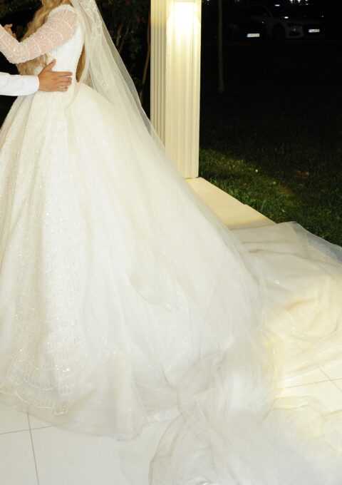Second Hand Brautkleid Mia Mossa Prinzessin Gr. 36 Foto 1