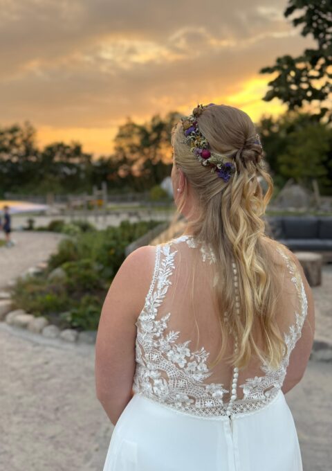 Second Hand Brautkleid A-Linie Gr. 48 Foto 1