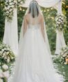 Second Hand Brautkleid Daniela Di Marino A-Linie Gr. 38 Neu & ungetragen Foto 2