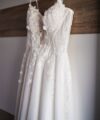 Second Hand Brautkleid Allegresse Blossom Glow Avva A-Linie Gr. 44 Maßgeschneidert Foto 6