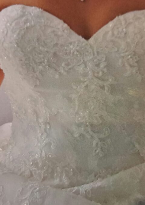Second Hand Brautkleid St. Patrick Pronovias A-Linie Gr. 36 Foto 1