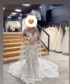 Second Hand Brautkleid Essense of Australia D2887 Fit and Flare Gr. 38 Neu & ungetragen Foto 1