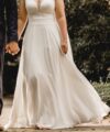 Second Hand Brautkleid Brautgefluester Moers Boho Gr. 36 Foto 1