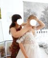 Second Hand Brautkleid Lana Grace Laura A-Linie Gr. 40 Foto 3