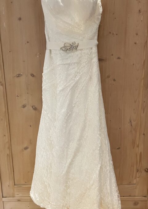 Second Hand Brautkleid Fit and Flare Gr. 36 Foto 1