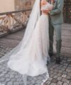Second Hand Brautkleid Ari Villoso Prinzessin Gr. 34 Maßgeschneidert Foto 3