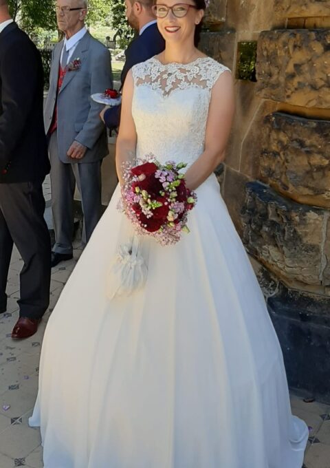 Second Hand Brautkleid V7061 Prinzessin Gr. 38 Foto 1