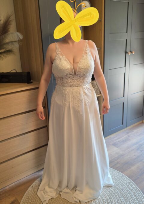 Second Hand Brautkleid A-Linie Gr. 44 Neu &amp ungetragen Foto 1