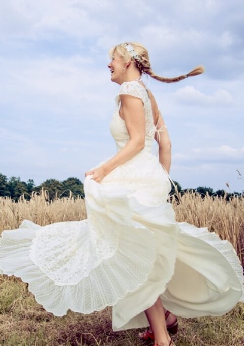 Second Hand Brautkleid Grace Loves Lace Charlotte Boho Gr. 36 Foto 1