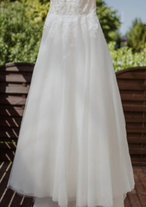 Second Hand Brautkleid Prinzessin Gr. 36 Foto 1