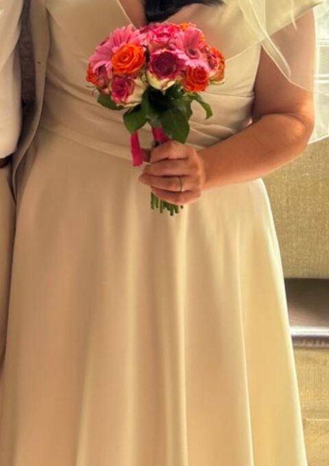 Second Hand Brautkleid Amlie A-Linie Gr. 50 Foto 1