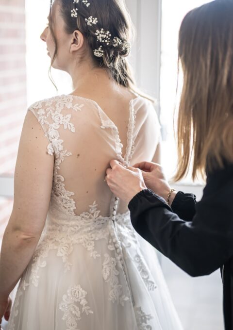 Second Hand Brautkleid A-Linie Gr. 40 Foto 1