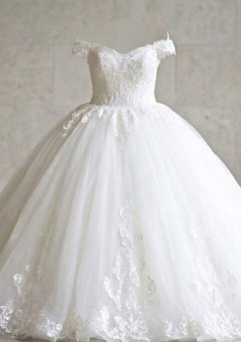 Second Hand Brautkleid Prinzessin Gr. 40 Mageschneidert Foto 1