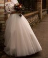 Second Hand Brautkleid A-Linie Gr. 36 Foto 5