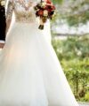 Second Hand Brautkleid A-Linie Gr. 36 Foto 1