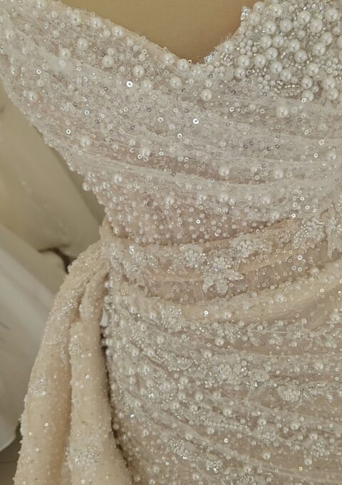 Second Hand Brautkleid Zweiteiler Gr. 36 Foto 1