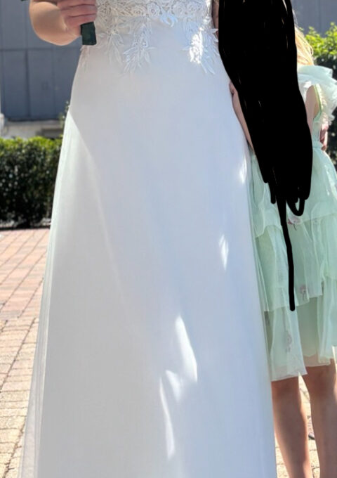 Second Hand Brautkleid A-Linie Gr. 36 Foto 1