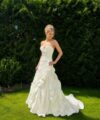 Second Hand Brautkleid ADK La Belle Marie´e, S.p.a. Italy Silhouette A-Linie Gr. 38 Foto 1