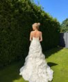 Second Hand Brautkleid ADK La Belle Marie´e, S.p.a. Italy Silhouette A-Linie Gr. 38 Foto 2