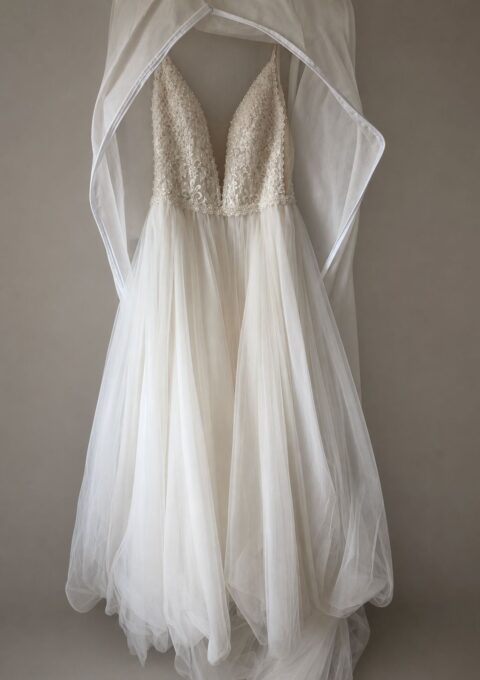 Second Hand Brautkleid Madison James MJ456 A-Linie Gr. 42 Neu & ungetragen Foto 1
