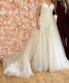 Second Hand Brautkleid Diane Legrand A-Linie Gr. 46 Neu & ungetragen Foto 4