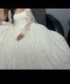 Second Hand Brautkleid Türkei Prinzessin Gr. 38 Maßgeschneidert Foto 4