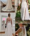 Second Hand Brautkleid Kleemeier Mara A-Linie Gr. 36 Maßgeschneidert Foto 6