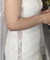 Second Hand Brautkleid Meerjungfrau Gr. 36 Maßgeschneidert Foto 2