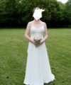 Second Hand Brautkleid Herve Paris Valberg Boho Gr. 38 Foto 1
