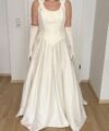 Second Hand Brautkleid Imogene Neckholder A-Linie Gr. 42 Foto 6