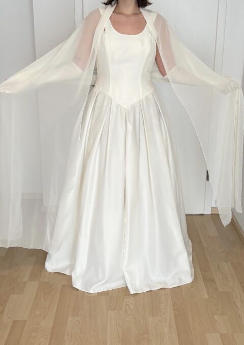 Second Hand Brautkleid Imogene Neckholder A-Linie Gr. 42 Foto 1
