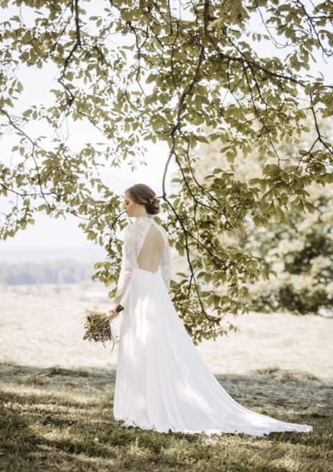 Second Hand Brautkleid Marylise A-Linie Gr. 34 Foto 1