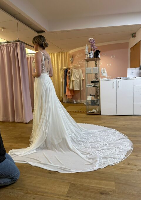 Second Hand Brautkleid Lovers Society Zoe A-Linie Gr. 36 Foto 1