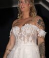 Second Hand Brautkleid Malia Bridal A-Linie Gr. 38 Foto 2