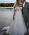 Second Hand Brautkleid Malia Bridal A-Linie Gr. 38 Foto 1