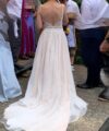 Second Hand Brautkleid Herve Paris Alize Boho Gr. 36 Foto 4
