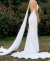 Second Hand Brautkleid Modeca Dwyn Fit and Flare Gr. 34 Foto 2