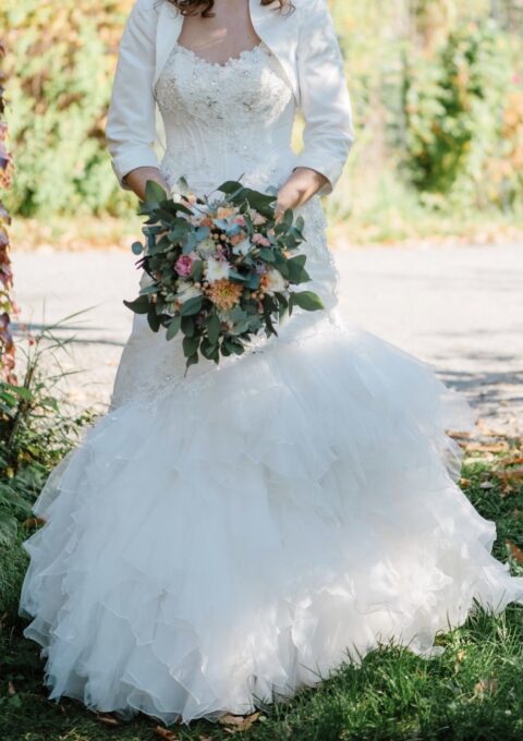 Second Hand Brautkleid Paris Farage Fit and Flare Gr. 38 Foto 1