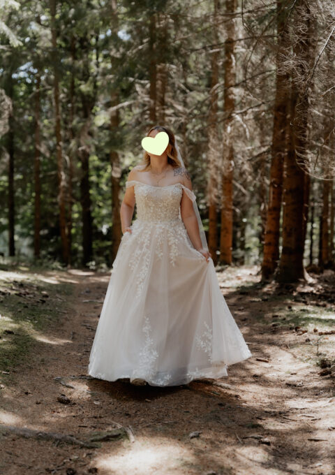 Second Hand Brautkleid Madi Lane Thorne A-Linie Gr. 38 Foto 1